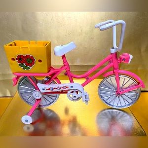 CYCLING CHERI POLLY PEDALS DOLL BIKE TOMY CHAN TAKARA VINTAGE 1973 RARE